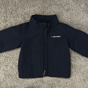 6-9m windbreaker Hilfiger jacket. Non smoking family. No tags but never worn!